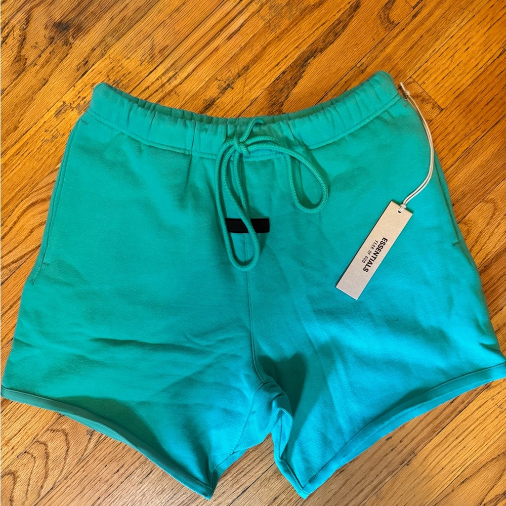 Essential Fear Of God Mint Leaf Shorts